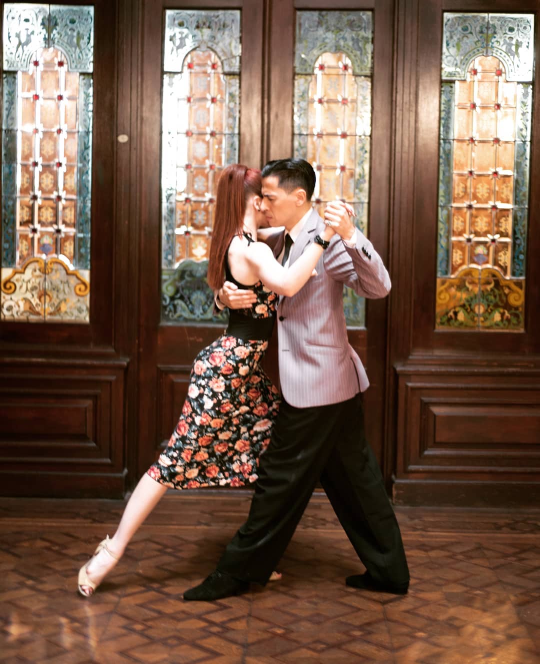 foto de tango de Cristian Bravo y Esmeralda Massaroli Flood